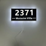 Custom House Number Sign