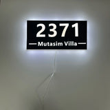 Custom House Number Sign