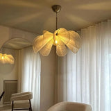 Wabi Sabi Fabric Flower Petal Pendant Light