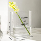 Acrylic Book vase