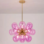 Glass Bubble Lamp Chandelier