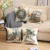 Christmas Pillows 4 pc set