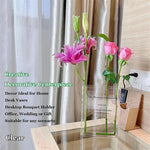 Clear Book Vase "The Mystery of Growth"