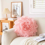 Rose Flower Pillow Cover