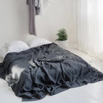 3PCS Washed Linen Sheet Set