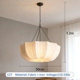 Japanese Fabric Chandelier