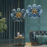 Glass Bubble Lamp Chandelier