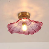 Lamp with Hibiscus Flower