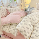 Pink Flower Duvet Cover Sets