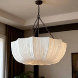 Japanese Fabric Chandelier