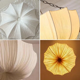 Japanese Fabric Chandelier