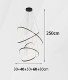 Modern living room chandeliers