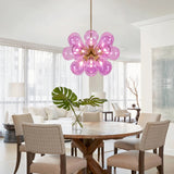 Glass Bubble Lamp Chandelier