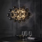 Black Bubble Chandelier