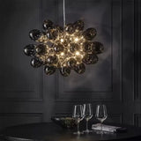 Black Bubble Chandelier