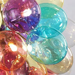 Colored Glass Ball Bubble Chandelier