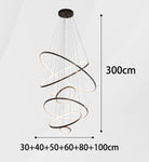 Modern living room chandeliers