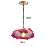 Lamp with Hibiscus Flower