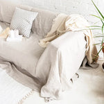 Linen Sofa Cover