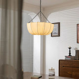 Japanese Fabric Chandelier