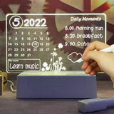 Creative LED Note Board Night Light