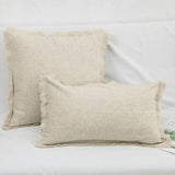 Linen Cushion Covers with Tassels