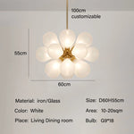 Glass Bubble Lamp Chandelier