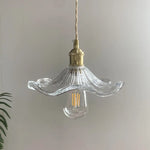 Flower Glass Pendant Light Fixtures