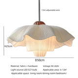 Japanese Wabi Sabi Fabric Pendant Lights 