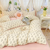 Pink Flower Duvet Cover Sets