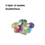 Colored Glass Ball Bubble Chandelier