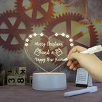 Creative LED Note Board Night Light