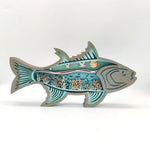 Handmade Wooden Carving Fish Lights