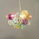 Colored Glass Ball Bubble Chandelier