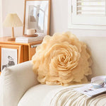 Rose Flower Pillow Cover