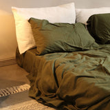 4 Piece 100% Pure Linen Bedding