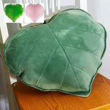 3D Leaf Throw Pillow