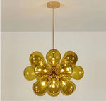 Glass Bubble Lamp Chandelier