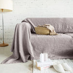 Linen Sofa Cover