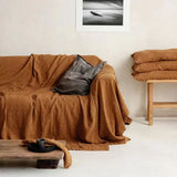 Linen Sofa Cover