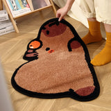 Capybara Bathroom Mat