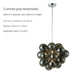 Black Bubble Chandelier
