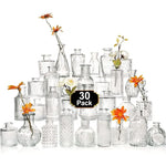 Glass Bud Vase Set 3-pcs