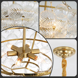 Clear Glass Bubble Ball Chandeliers