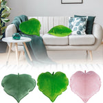 3D Leaf Throw Pillow