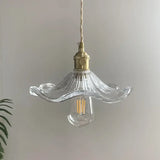 Flower Glass Pendant Light Fixtures