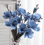 Magnolia  artificial flowers branches