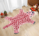 Pink Leopard Rug