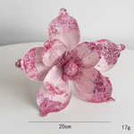 Christmas Magnolia flower 20 cm set of 6