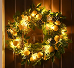 Lemon wreath